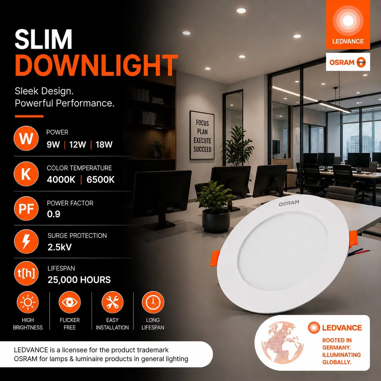 Osram Slim Downlight